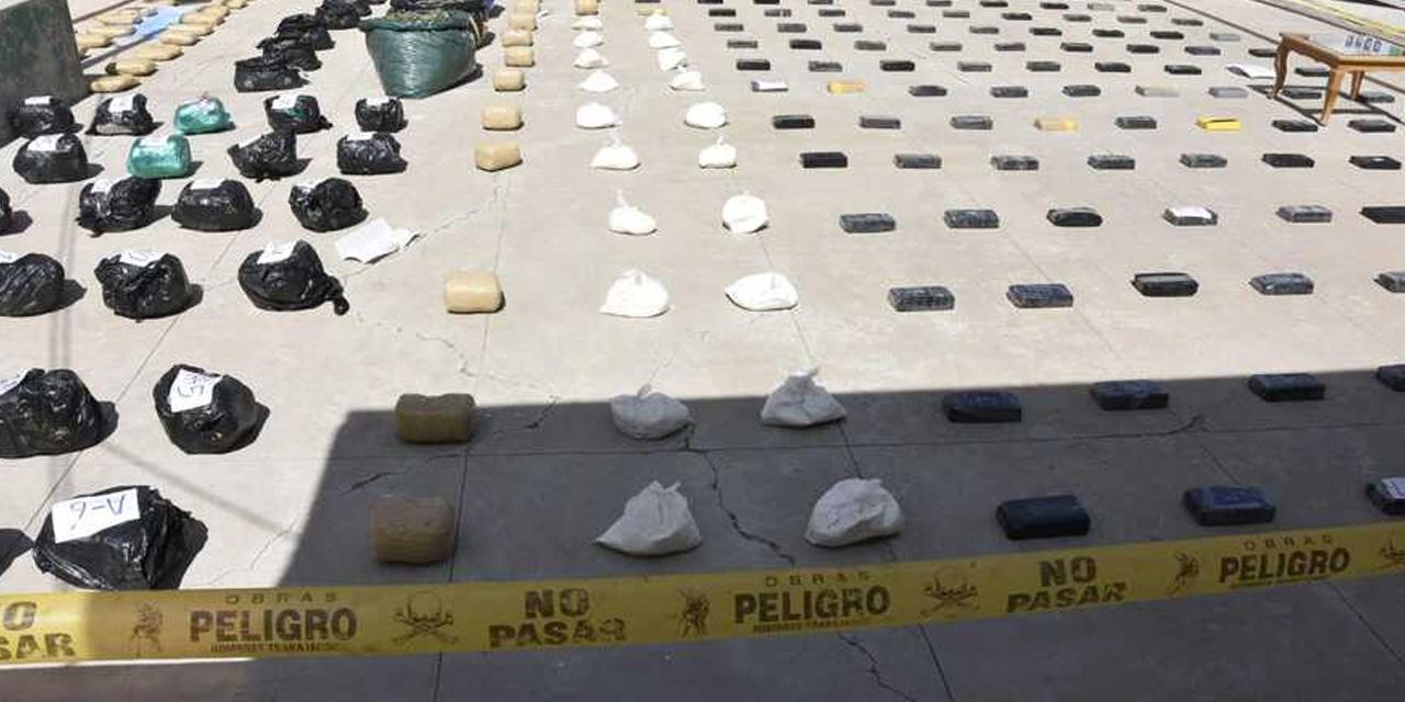 FELCN secuestró 268 348 kilos de droga en Oruro ATB Digital