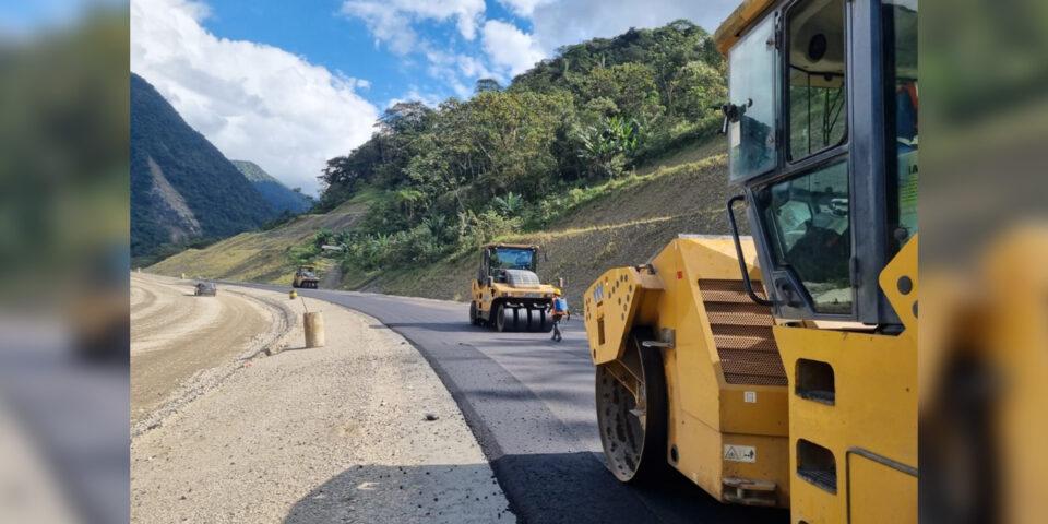 Gobierno invierte más de Bs 3 225 millones en vías del Trópico de