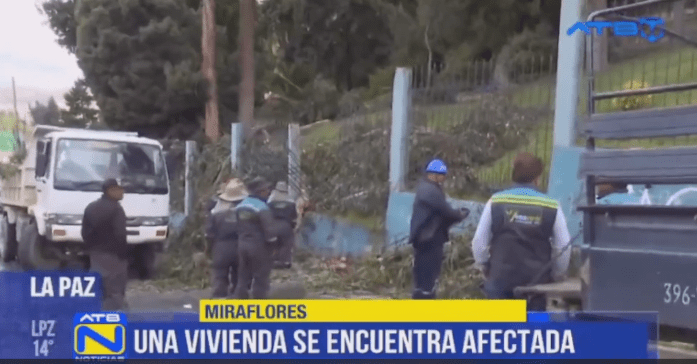 La Paz Vecinos de la zona Villa Lobos se quedaron sin energía